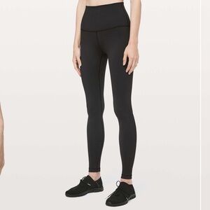 lululemon athletica Black Wunder Under Super High-Rise Tights